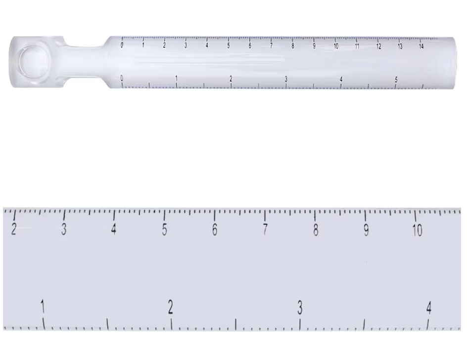 Réglet loupe 2.5x / 5x