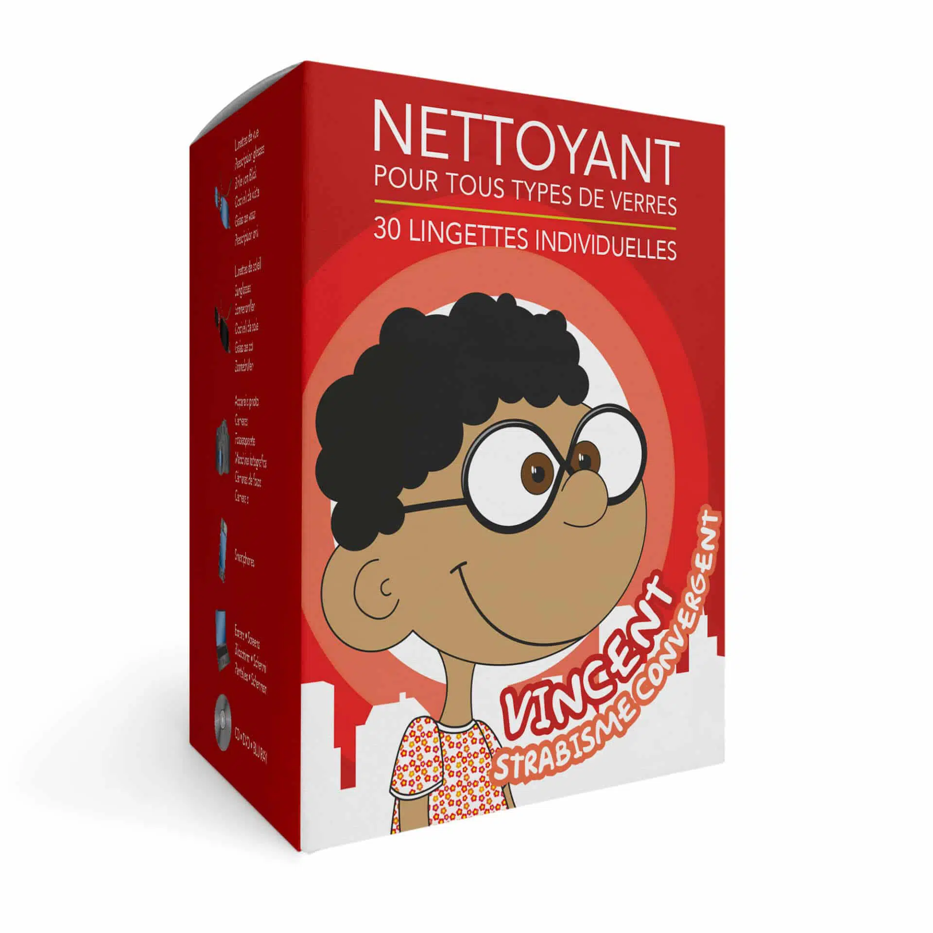 Boîte de lingettes nettoyantes (x30)