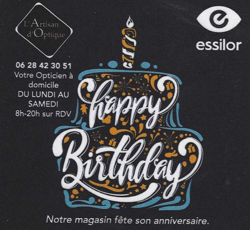 Microfibre anniversaire L'Artisan d'Optique (150x150mm)